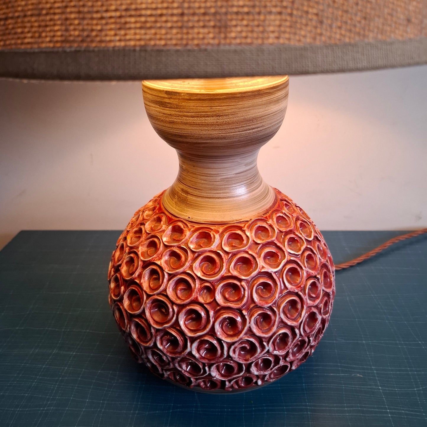 Vintage Italian Table Lamp by Fratelli Franciullaci 1960s