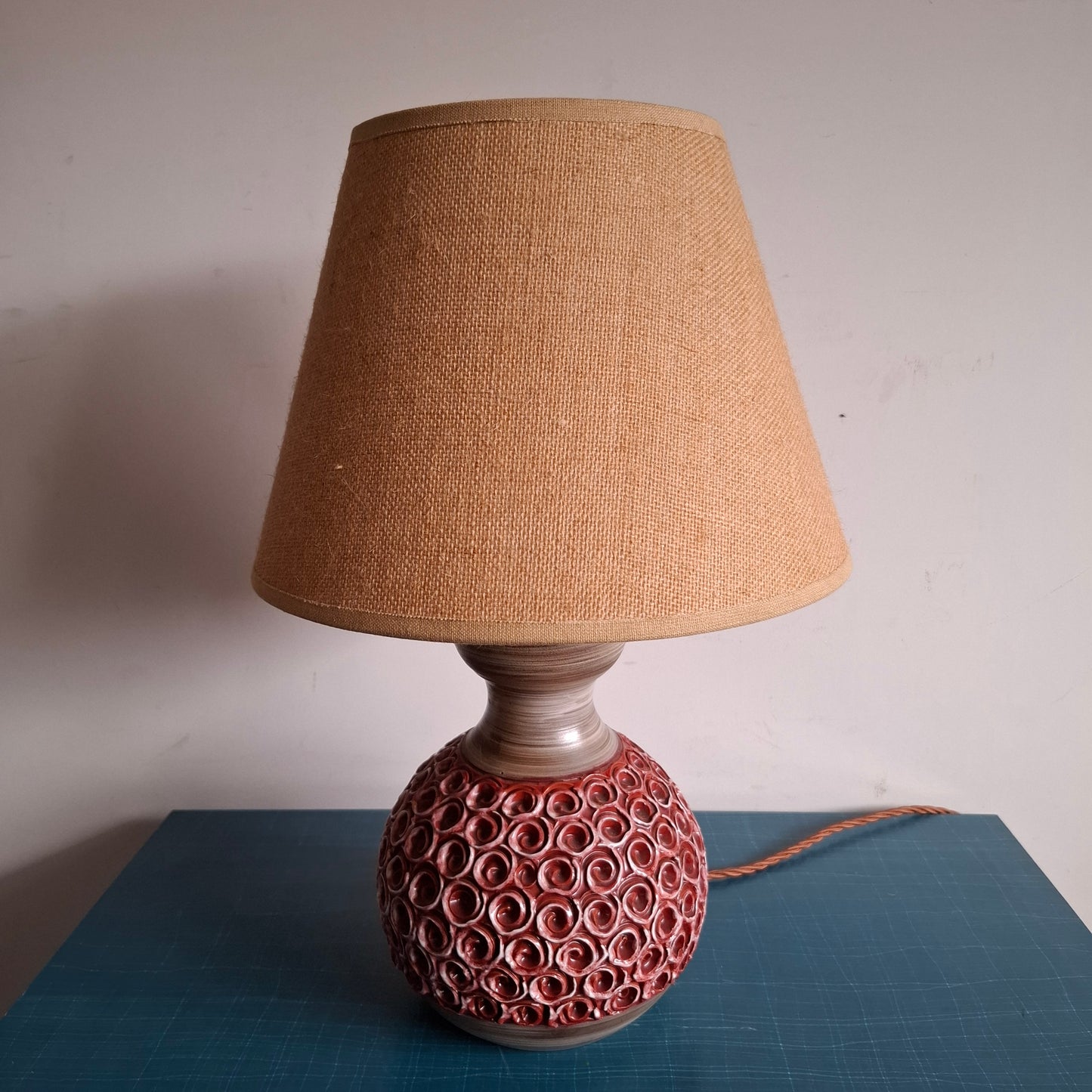 Vintage Italian Table Lamp by Fratelli Franciullaci 1960s