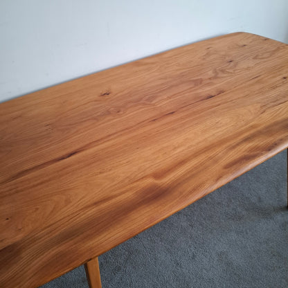 Vintage Ercol Plank Dining Table (Blonde Finish)