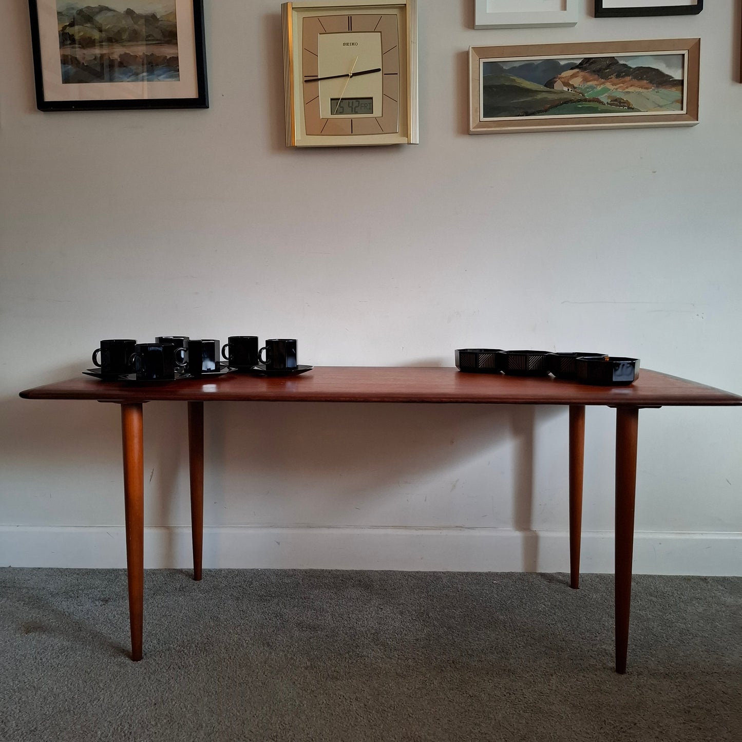 Mid-Century Modern Scandinavian Teak Coffee Table