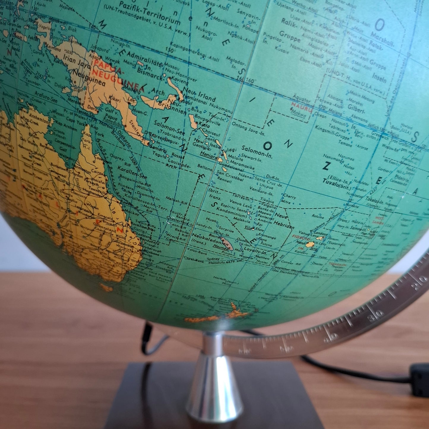 Vintage JRO Illuminated Globe (German)