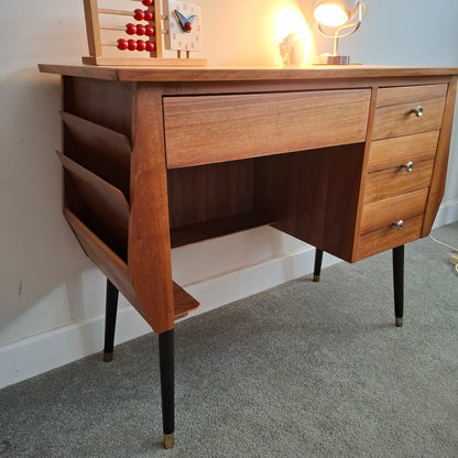 Mid-Century Compact Desk