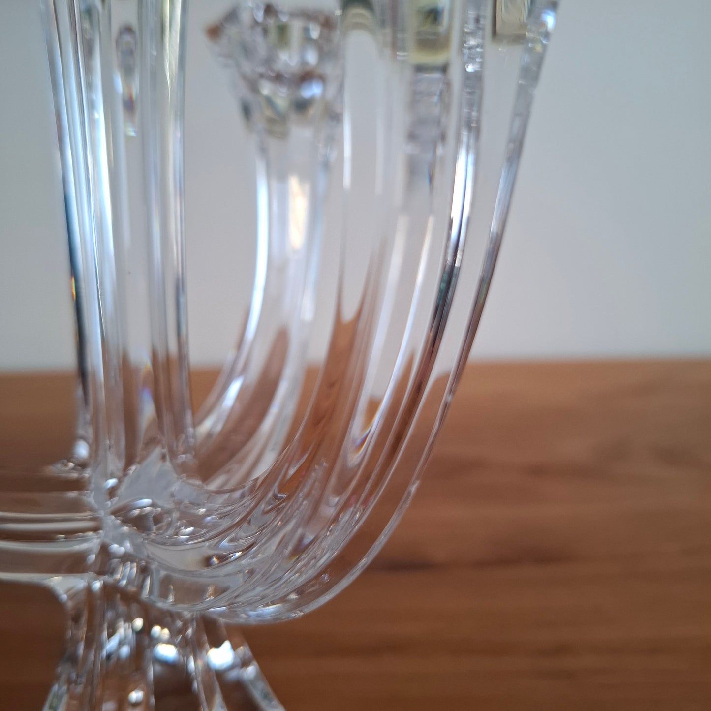 Vintage Fine Crystal 4-Arm Candle Holder by Villeroy and Boch