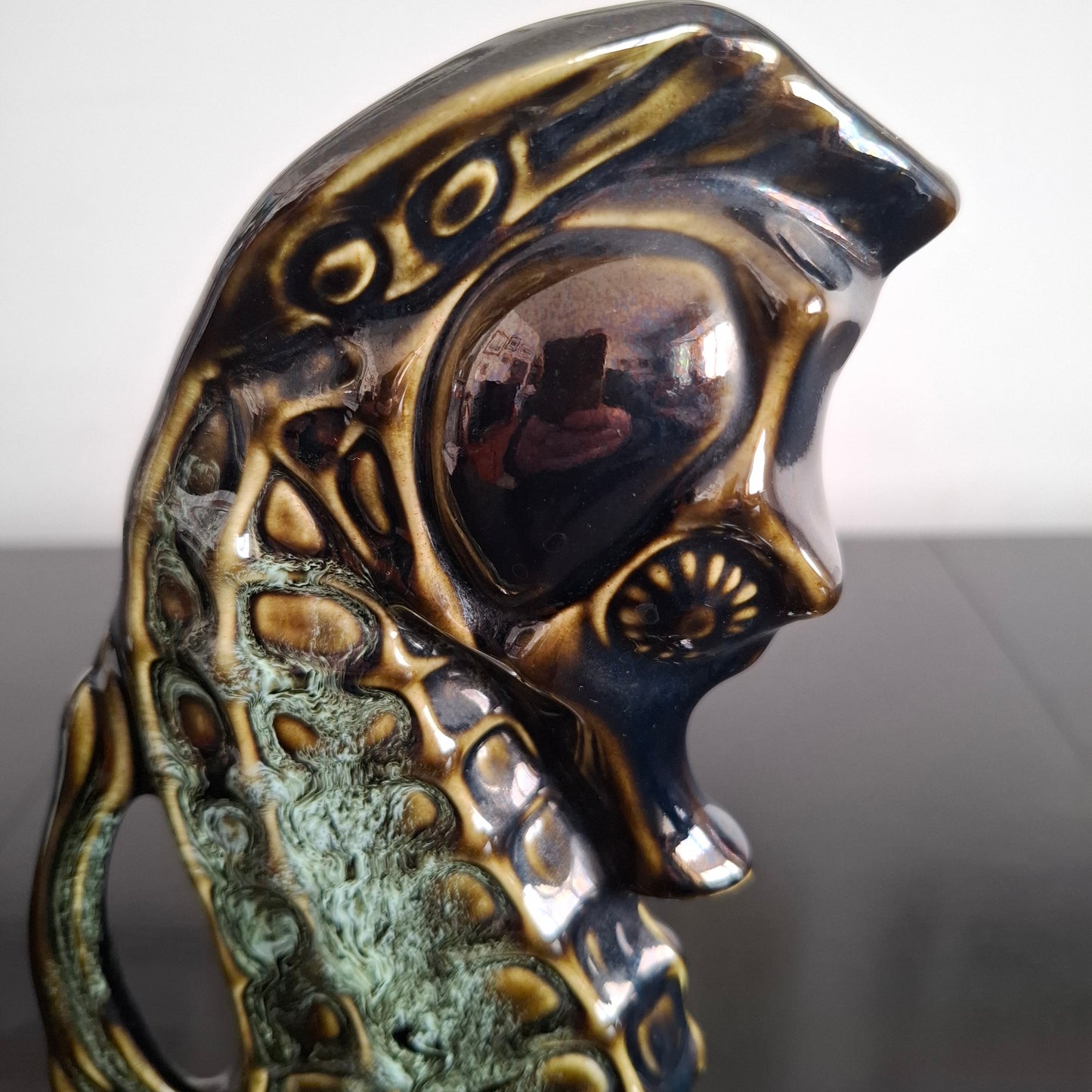 Vintage Fosters Pottery Seahorse Jug VERY RARE