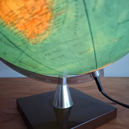 Vintage JRO Illuminated Globe (German)