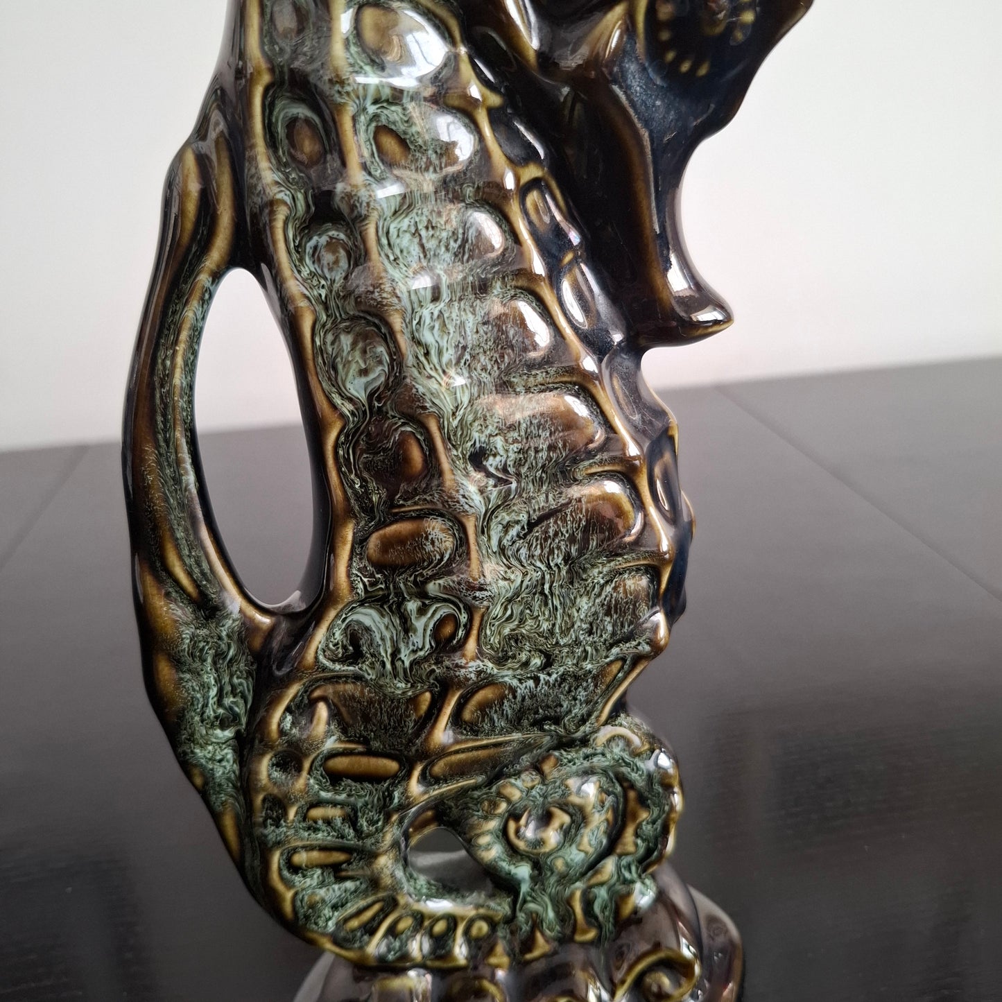 Vintage Fosters Pottery Seahorse Jug VERY RARE