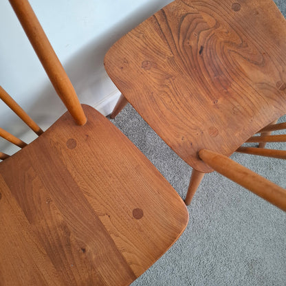 Vintage Ercol 'All Purpose' Dining Chairs