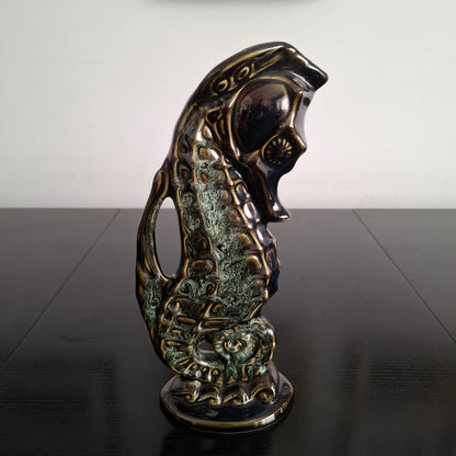 Vintage Fosters Pottery Seahorse Jug VERY RARE