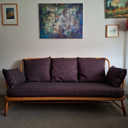 Vintage ERCOL 'Jubilee' (766) 3-Seater Sofa