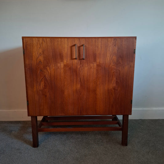 Mid-Century Record Storage Cabinet by Meredew