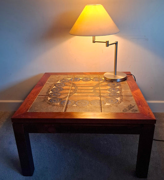 Danish Rosewood Tiled Coffee Table by Trioh