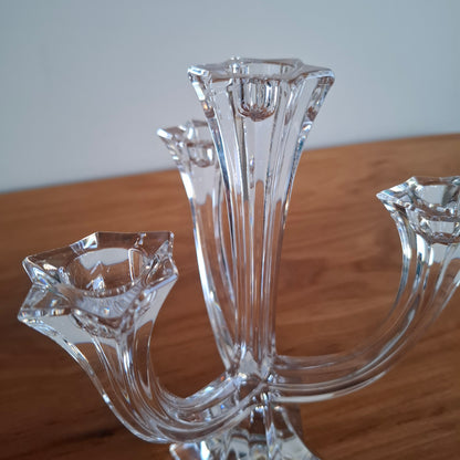Vintage Fine Crystal 4-Arm Candle Holder by Villeroy and Boch